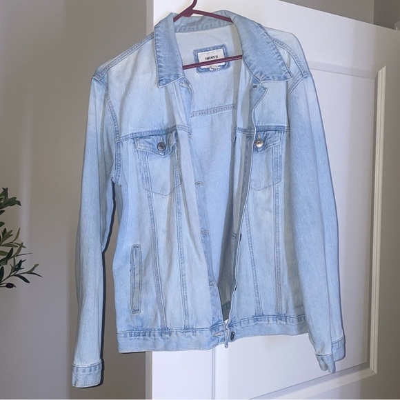 Light Wash Jean Jacket - Picture 1 of 4